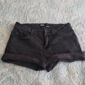 BDG black grey shorts urban outfitters